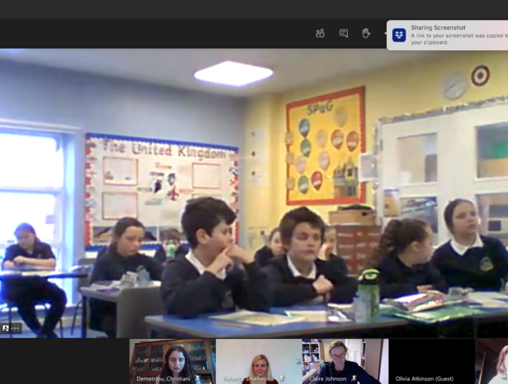 Allonby Primary School enjoying their Aspirations Session