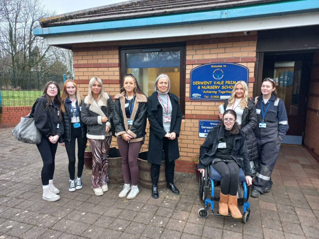 Gillian Walker and her team of volunteers - Lakes College @ Derwent Vale
