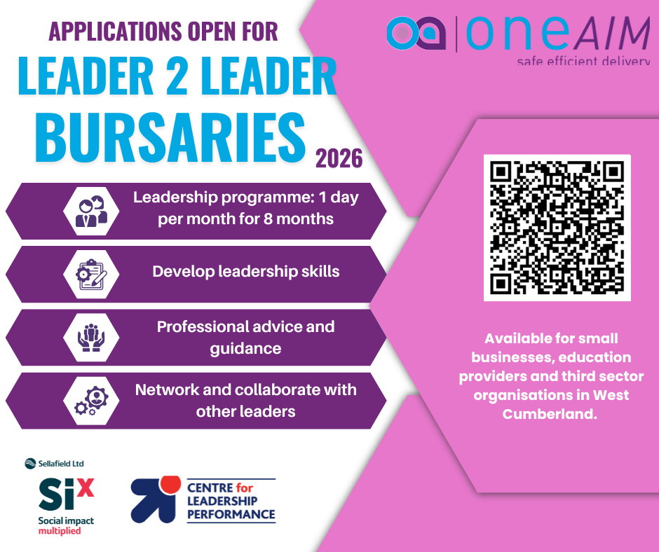Applications are now open for the Leader 2 Leader Bursaries 2026, delivered by the Centre for Leadership Performance. 