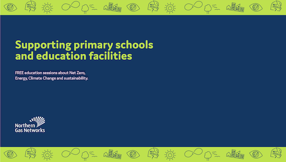Northern Gas Networks Primary School Leaflet Cover